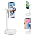 Adjustable Iphone Holder for Desk, Phone Mount for Iphone 17-11, Ideal for Live Streaming, Video Calls & Online Learning, Height Stand for All Phones